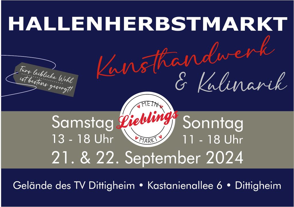 Hallen-Herbstmarkt Dittigheim